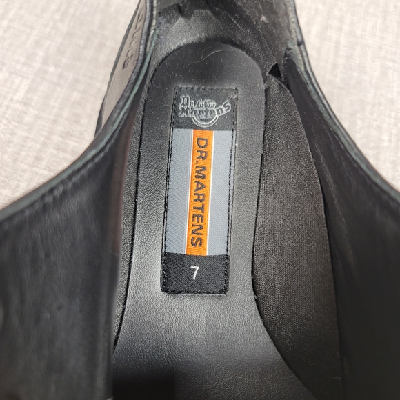 Dr. Doc Martens 9264 Loafers Black Leather Shoes Men's Size 7 Women's 8.5 - Picture 9 of 12